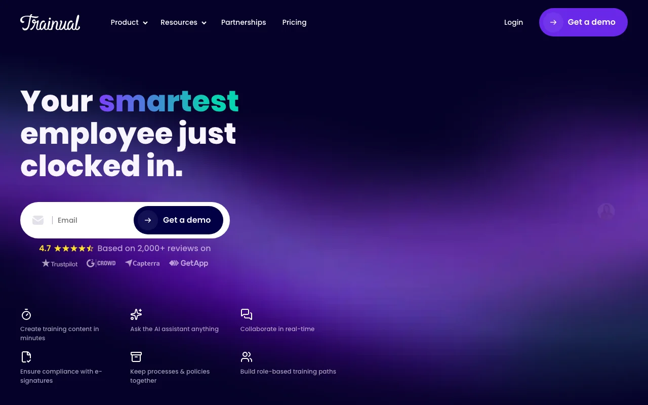 Trainual — Turn your processes into training that scales